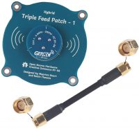 FPV Antena PATCH Pagoda Pro 9.4 dBi 5.8G Alto Ganancia TX RX RP-SMA Hembra y SMA Macho para FPV Racing Drone